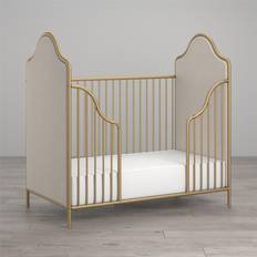 Gold Bed Accessories Little Seeds Piper Toddler Bed Rail, Metal