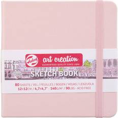 Pink Sketch & Drawing Pads Talens Art Creations Sketchbook Pastel Pink 12x12cm 140g 80 sheets