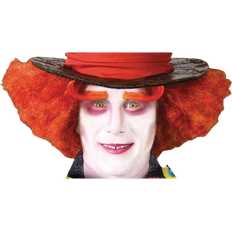 HMS Mad Hatter Adult Eyebrows Orange