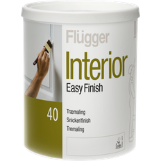 Flügger Träfärger Målarfärg Flügger Interior Easy Finish 40 Träfärg Off- White 0.75L