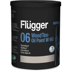 Wood tex Flügger 06 Wood Tex Træmaling Black 0.75L