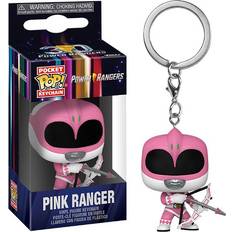 Rosa Portachiavi Funko Mighty Morphin Power Rangers Pink Ranger Pop! Key Chain