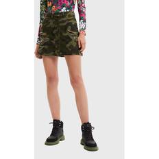 Desigual Dame Nederdele Desigual DUNA damen Minirock Khaki