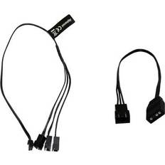 AlphaCool PC fan Cable Black