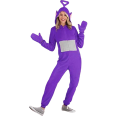 FUN.COM Teletubbies Tinky Winky Jumpsuit Adult Costume