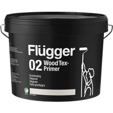 Flügger Utomhusfärger Målarfärg Flügger 02 Wood Tex Träfärg Red 3L