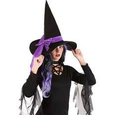 Mujeres Sombreros Fun Adult Custom Color Witch Hat