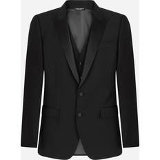 Dolce & Gabbana Pakken Dolce & Gabbana Driedelige Smoking Tuxedo Suit Blauw