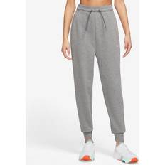 Fitness & Gym - White Pants Nike Women's One Dri-FIT Joggers, Large, Grey