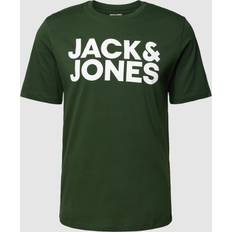 Jack & Jones Logotyp Rundringning T-shirt Grön