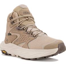 Beige Hiking Shoes Hoka Anacapa Mid GTX Men's Hiking Shoes Dune/Oxford Tan