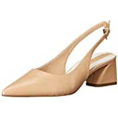 Franco Sarto Damen L-Racer Pumps, Beige Leder