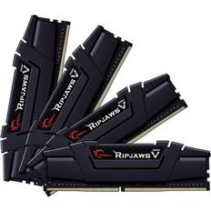 128 Go - DDR4 Mémoires RAM G.Skill RipJaws V Black DDR4 3600MHz 4x32GB (F4-3600C18Q-128GVK)