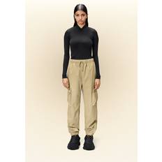 Rains Rain Pants Rains Beige Regular Cargo Pants