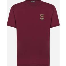 Dolce & Gabbana Cotton T-shirt with embroidery