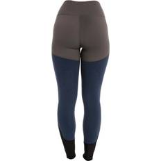 Elastane/Lycra/Spandex - Women Pantyhose & Stay-Ups Horseware Ladies Silicon Riding Tights Gray/Navy