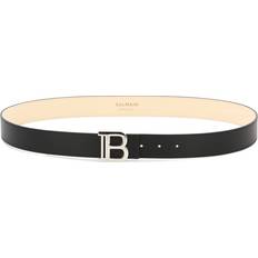 Balmain Herre Tilbehør Balmain Reversibel Læderbælte - Sort
