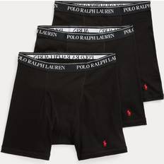 Boxers - Men Men's Underwear Polo Ralph Lauren Men's 3Pack. Classic Cotton Boxer Briefs Black Black