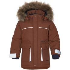 Brune Ytterklær Didriksons Kid's Kure Winter Jacket - Earth Brown (504723-518)