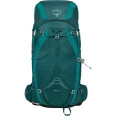 Silver Hiking Backpacks Osprey Eja 58L - Deep Teal