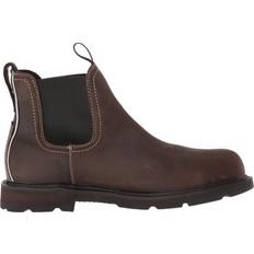 Brown - Men Chelsea Boots Ariat Groundbreaker - Dark Brown