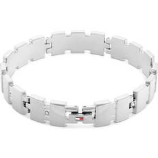 Tommy Hilfiger Armband Tommy Hilfiger Crystal-Embellished Stainless Steel Watch Links Bracelet One
