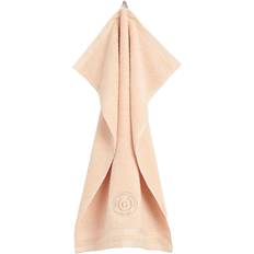 Gant Home Håndklæde Crest 30x50 cm Bomuld Light Apricot Gæstehåndklæde Orange, Beige