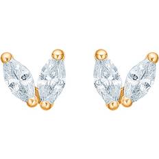 Mads Z Emilia Earsticks ct. Gold w. Zirk 3317159 Woman Gold