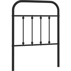 Metal Headboards vidaXL black, 75 Metal Bed Bed Headboard