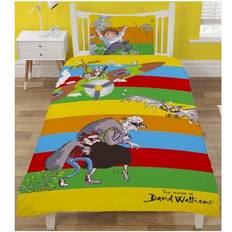 Kid's Room The World of David Walliams Stripe Single Duvet Cover Set