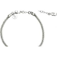 CU Jewellery Roof Big Plain Braclet - Sølv