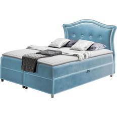 160 cm - Indbyggede opbevaring Senge Hestra bedran schlafzimmer Boxspringbett
