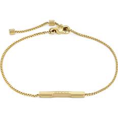 Link To Love Bracelet With Gucci Bar - Gold