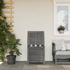 Hout Terrasopslag en Hoezen vidaXL Tuinbox 50 x 49 x 56.5 cm Massief Vurenhout