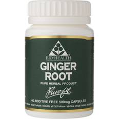 Bio Health Ginger Root 500mg 60 pcs