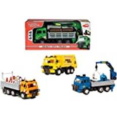 Dickie Toys Vrachtwagens Dickie Toys Heavy City Truck met frictiemotor 20cm