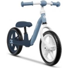 Lion Jouets à Chevaucher Lionelo Alex Laufrad Kinder Fahrrad bis 30 kg, Sattel und Lenker einstellbar, 12 Zoll Eva, Schaumräder, robuste Konstruktion, Lenkeinschlagsbegrenzung, EN 71 Blau