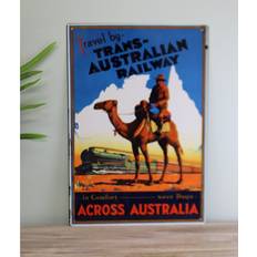 Metal Posters Geko Vintage Metal Sign Retro Advertising Poster