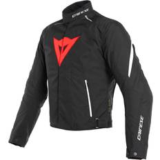 Dainese Motorcykelutrustning Dainese Laguna Seca D-Dry jacka, motorcykeljacka, herr, svart/lava-röd/vit