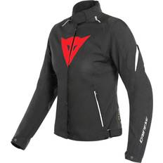 Dainese Laguna Seca 3 Lady D-Dry Jacket - Vattentät/Svart/Röd Lava/Vit Dam