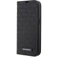 Karl Lagerfeld iPhone 13 Pro Max Fodral Saffiano Monogram Svart