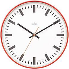 Red Clocks Acctim Victor Bright Station Jam Wall Clock 30cm