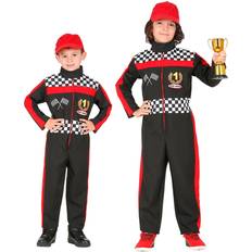 Racerkører kostume Widmann Formel Børnekostume