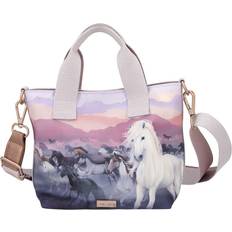 Multifarvet Skuldertasker Miss Melody HåndtaskeNIGHT HORSES 0412513