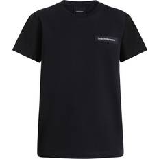 Peak performance børn Peak Performance Logo T-shirt Børn Sort