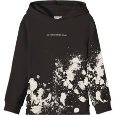 Name It Hettegensere Name It Kid's Long Sleeved Hoodie - Black