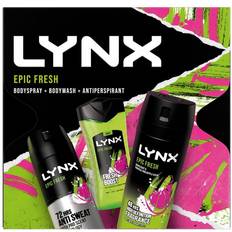 Boîtes cadeau et Ensembles Lynx Epic Fresh Trio Deodorant Gift Set 2 Piece