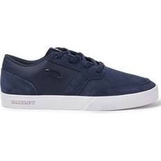 Lighthouse Lace-Up Blue Smooth Leather Mens Trainers 13550 6AC