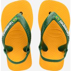 Babyer Klipklappere Børnesko Havaianas Baby Brasil Logo II Klipklapper - Pop Yellow/Amazon