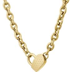 BOSS Women's Gold Tone Pendant, 46cm